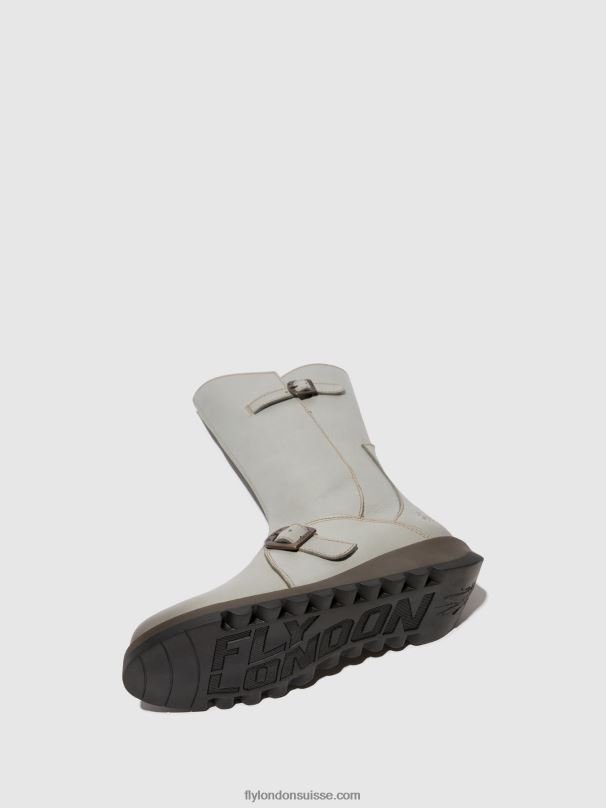 860NR309 bottes à boucle mes 2 Fly London nuage femmes