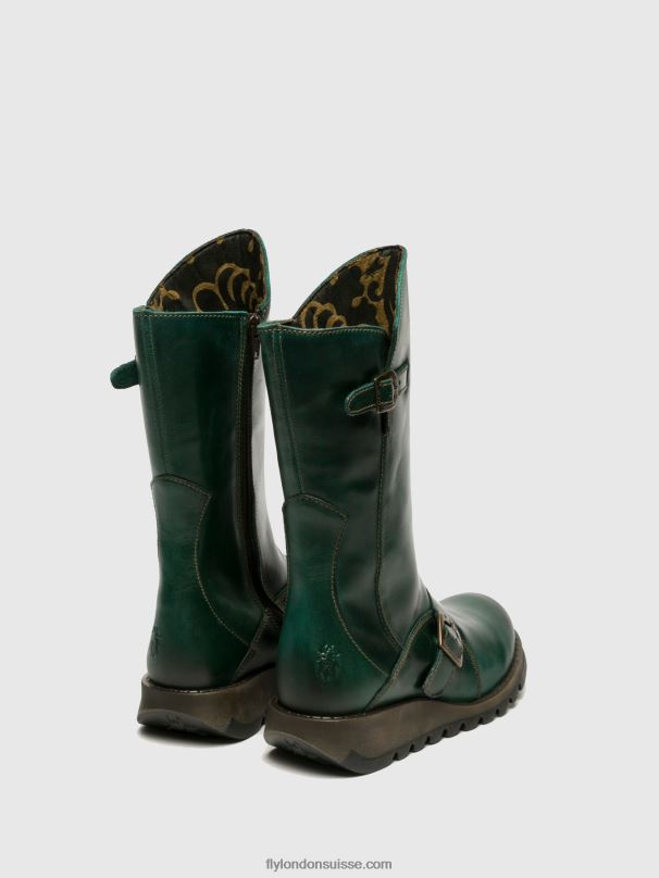 860NR350 bottes à boucle mes 2 Fly London essence femmes