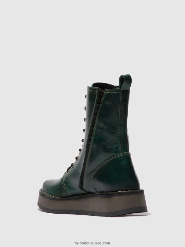 860NR290 bottes à lacets rami043 Fly London essence femmes