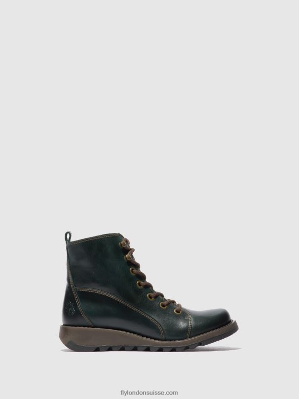 860NR327 bottes à lacets sore813 Fly London tapis essence femmes