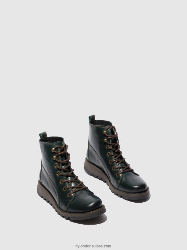 860NR327 bottes à lacets sore813 Fly London tapis essence femmes