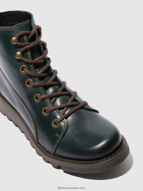 860NR327 bottes à lacets sore813 Fly London tapis essence femmes