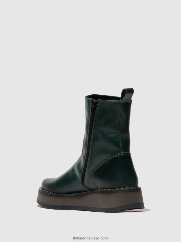 860NR292 bottes zippées reno053 Fly London essence femmes