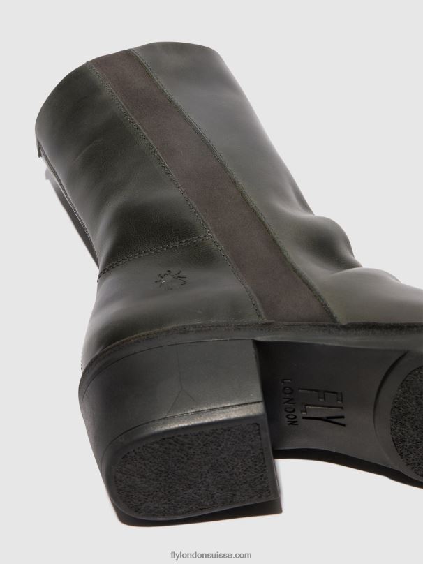 860NR300 bottes zippées mecy092 Fly London diesel/diesel femmes