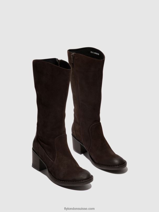 860NR306 bottes zippées balo096 Fly London expresso femmes