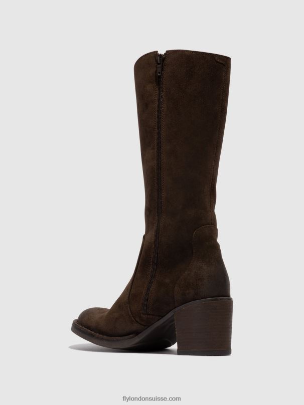 860NR306 bottes zippées balo096 Fly London expresso femmes