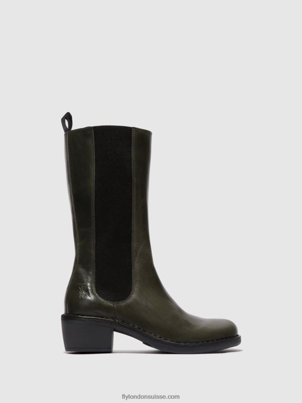 860NR308 bottes zippées mada081 Fly London diesel femmes