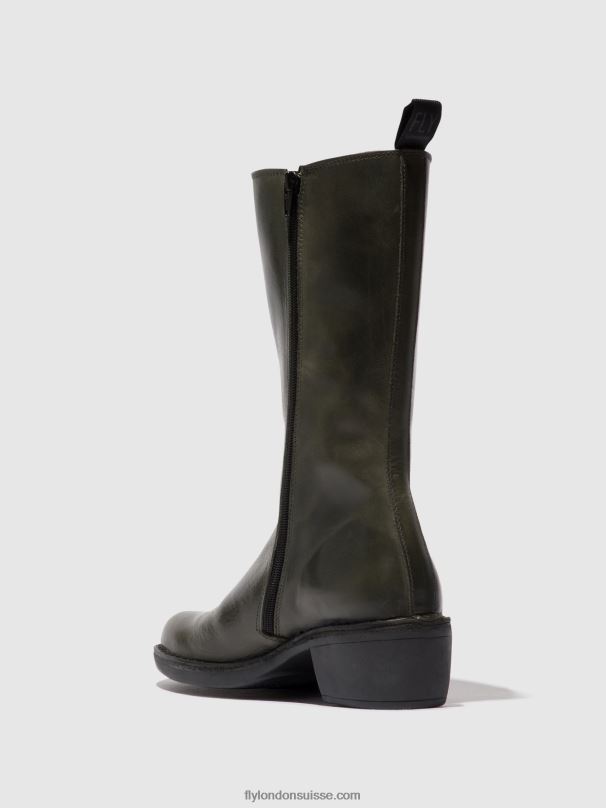 860NR308 bottes zippées mada081 Fly London diesel femmes