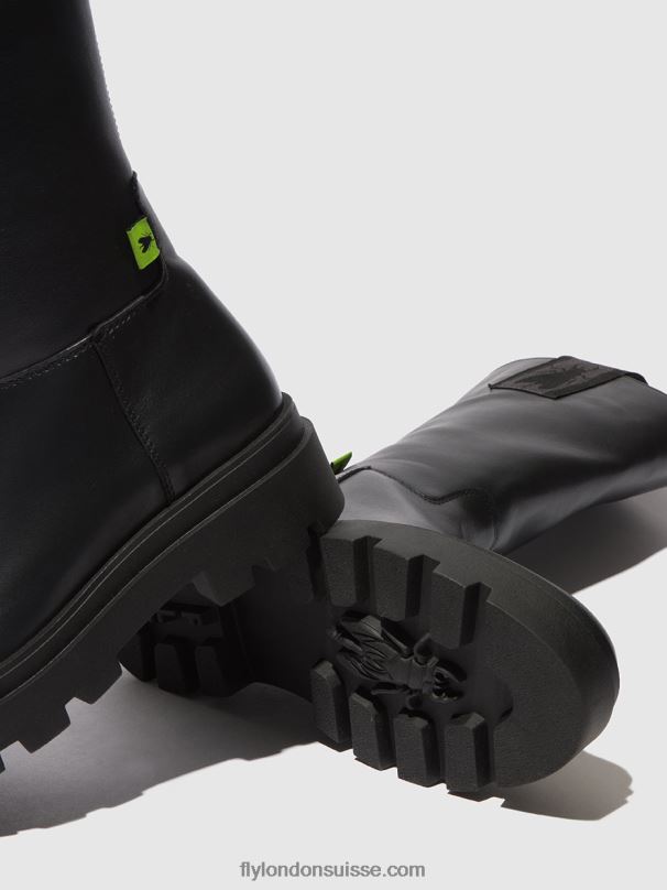 860NR310 bottes zippées jalo882 Fly London naomi noir femmes