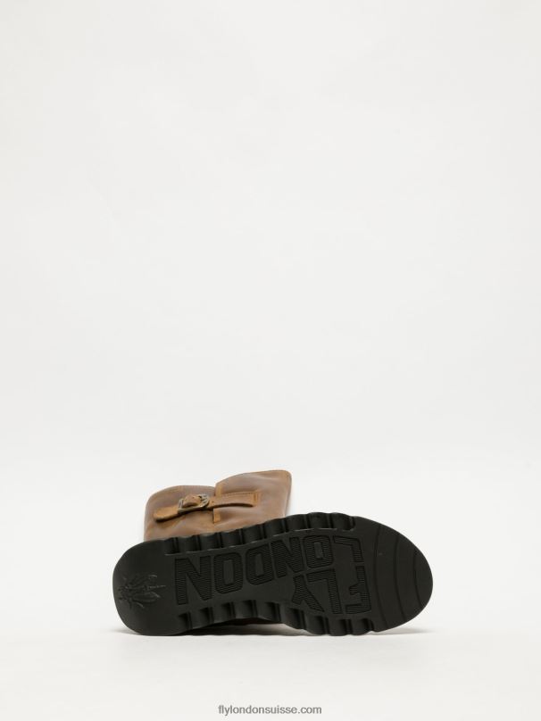 860NR352 bottes zippées mol 2 Fly London chameau femmes