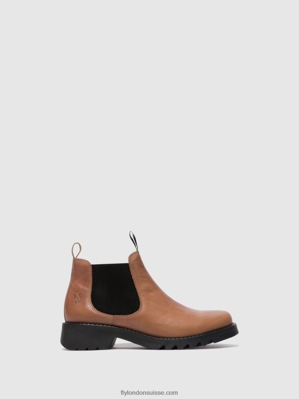 860NR121 bottines chelsea rika894 Fly London rose (semelle noire) femmes