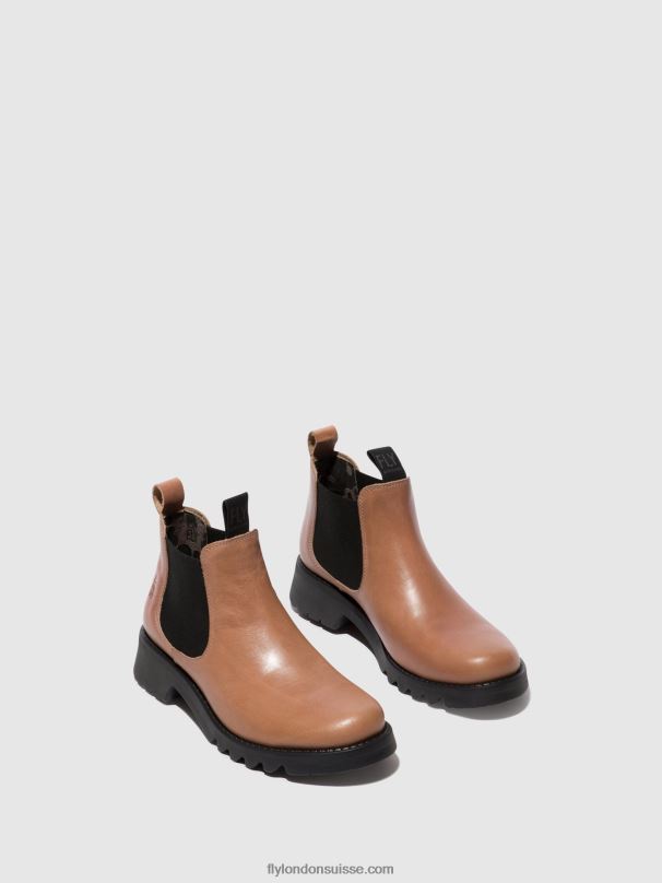 860NR121 bottines chelsea rika894 Fly London rose (semelle noire) femmes