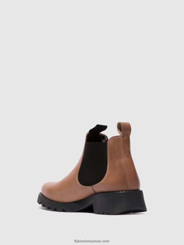 860NR121 bottines chelsea rika894 Fly London rose (semelle noire) femmes