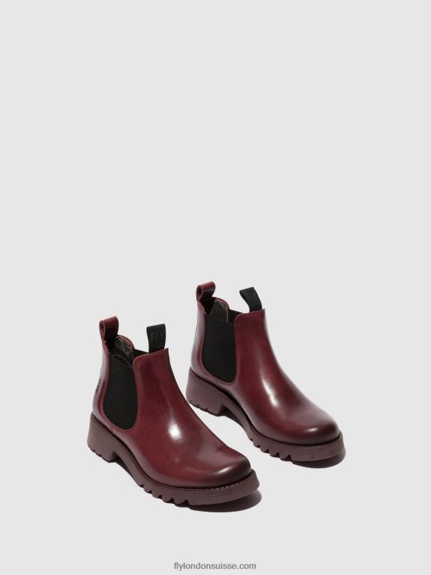 860NR126 bottines chelsea rika894 Fly London violet (semelle violette) femmes