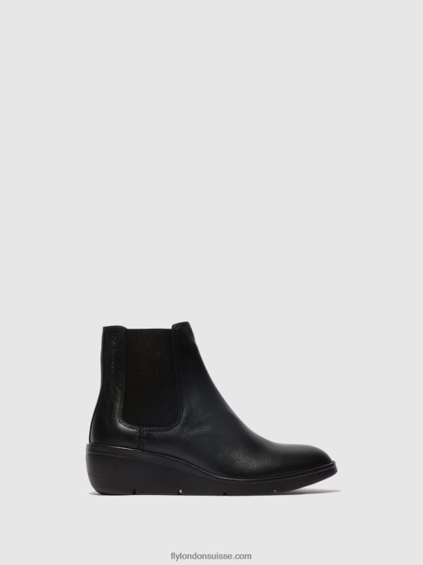 860NR130 bottines chelsea nola549 Fly London noir femmes