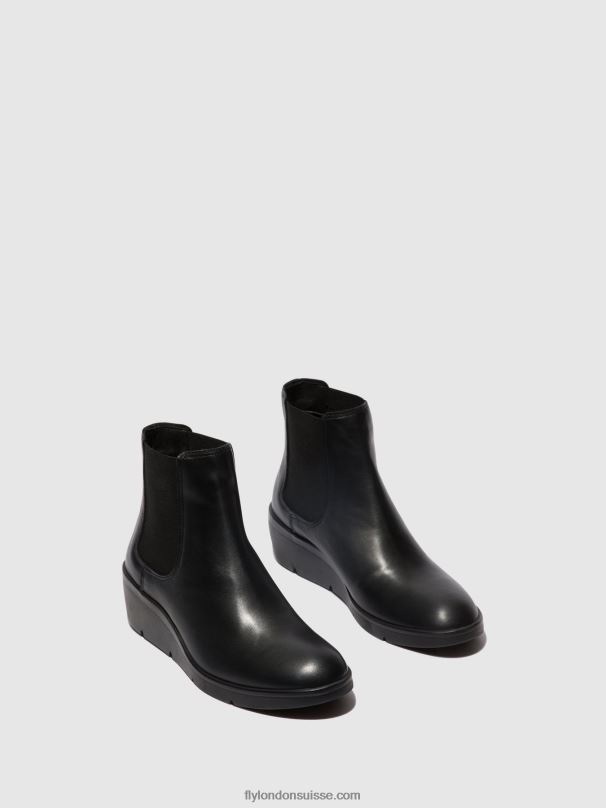 860NR130 bottines chelsea nola549 Fly London noir femmes