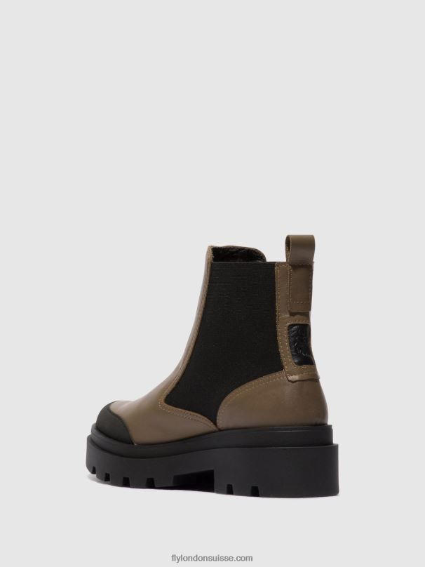 860NR133 bottines chelsea jeba879 Fly London taupe femmes