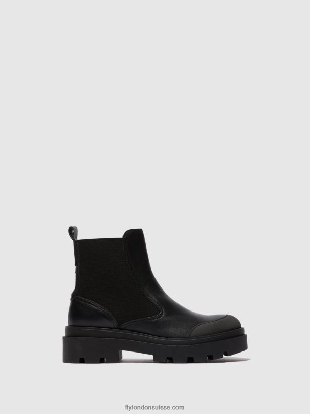 860NR141 bottines chelsea jeba879 Fly London noir femmes