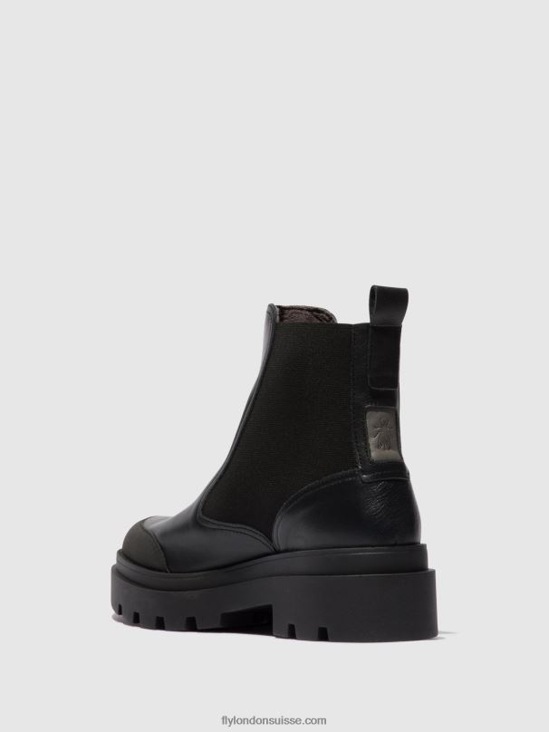860NR141 bottines chelsea jeba879 Fly London noir femmes
