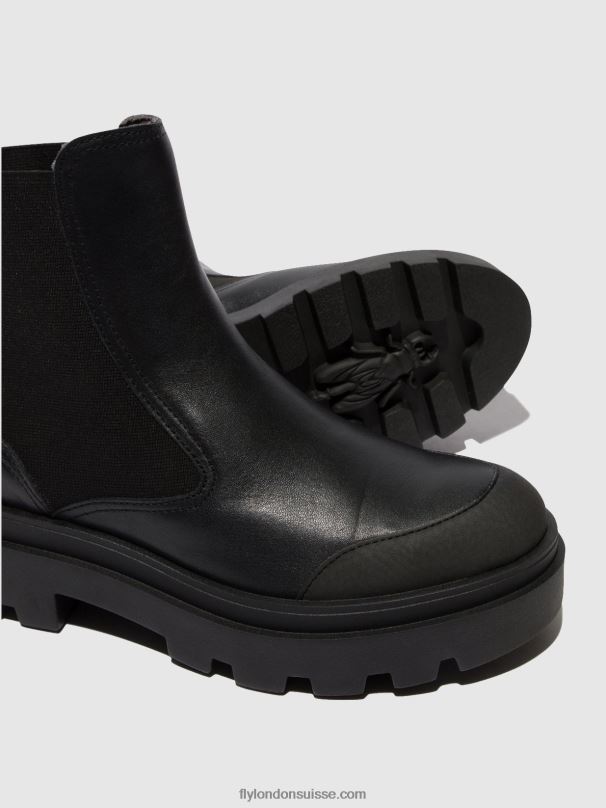860NR141 bottines chelsea jeba879 Fly London noir femmes