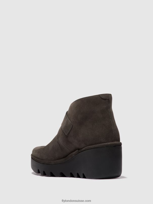 860NR151 bottines à boucle birt397 Fly London diesel femmes