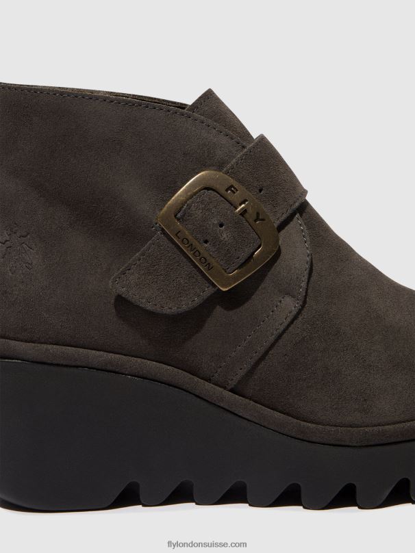 860NR151 bottines à boucle birt397 Fly London diesel femmes