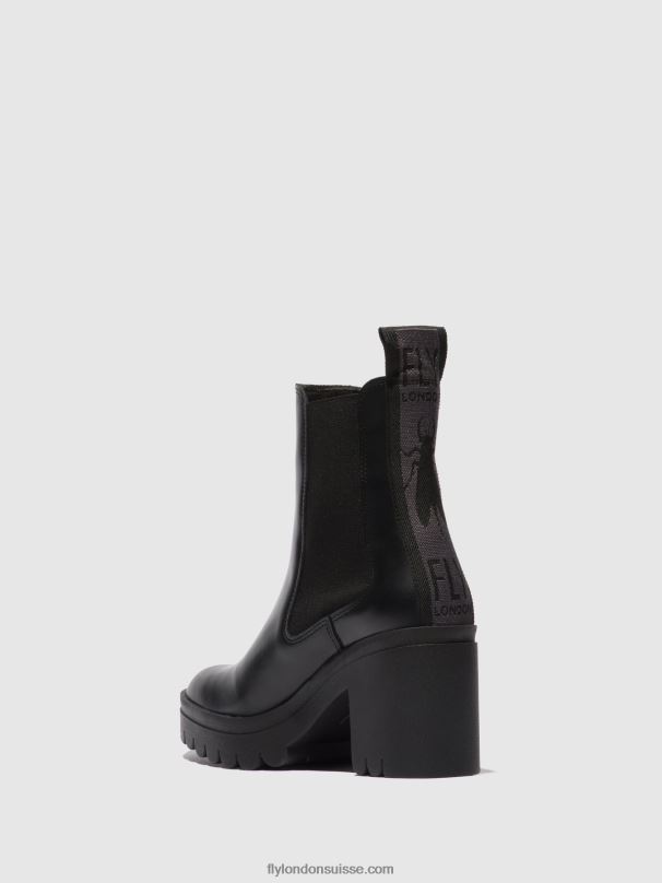 860NR164 bottines chelsea taje883 Fly London tonnerre noir femmes