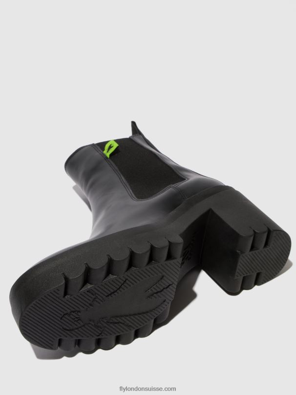 860NR164 bottines chelsea taje883 Fly London tonnerre noir femmes