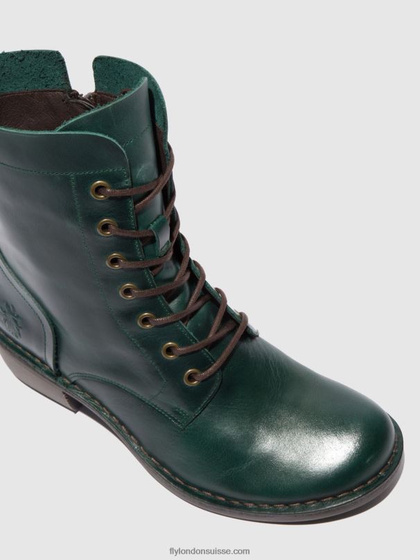 860NR195 bottines à lacets milu044 Fly London tapis essence femmes