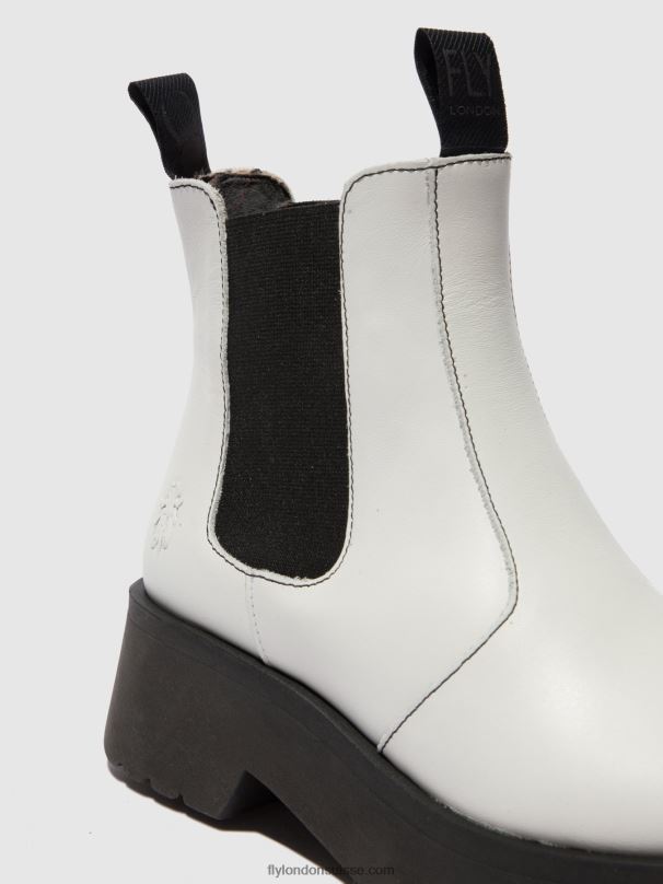 860NR222 bottines chelsea medi789 Fly London tapis blanc cassé femmes