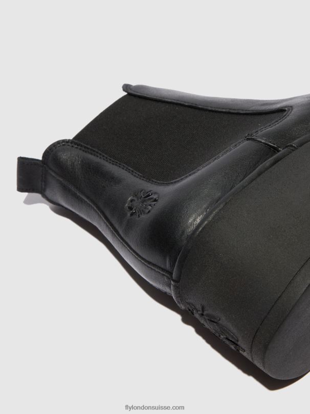 860NR225 bottines chelsea hama238 Fly London Vérone noir femmes