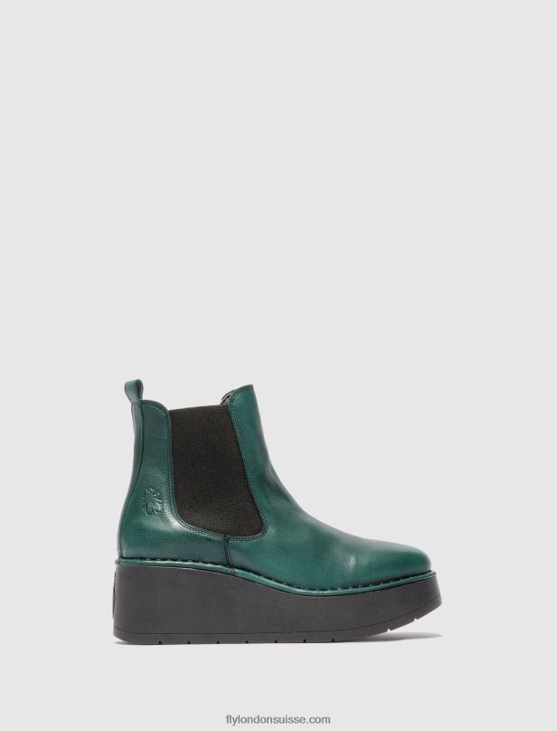 860NR226 bottines chelsea hama238 Fly London forêt verte de vérone femmes