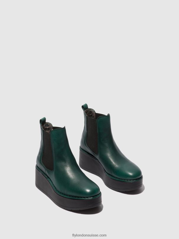 860NR226 bottines chelsea hama238 Fly London forêt verte de vérone femmes