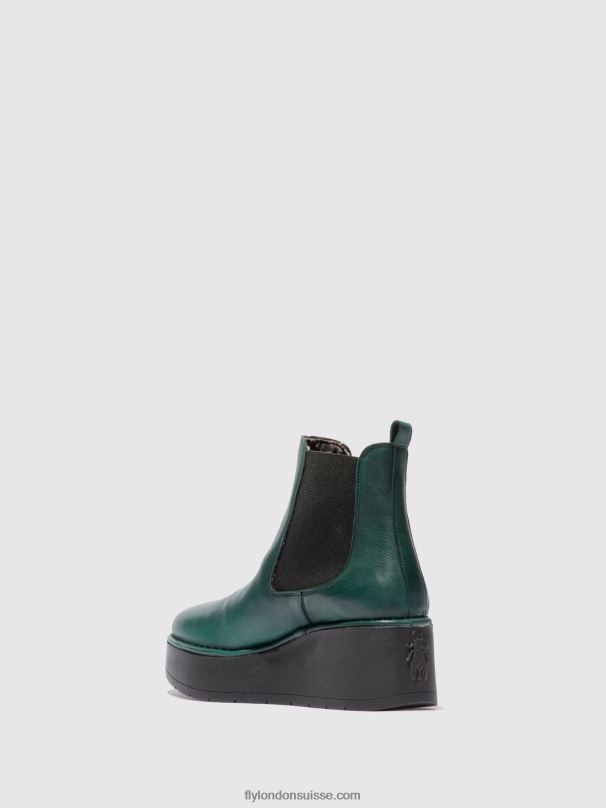 860NR226 bottines chelsea hama238 Fly London forêt verte de vérone femmes