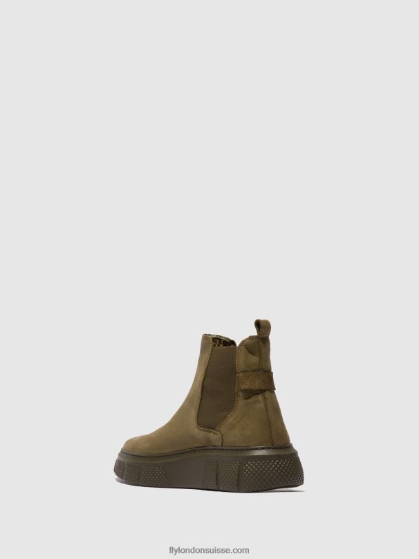 860NR228 bottines chelsea ebbe479 Fly London sorano militaire femmes