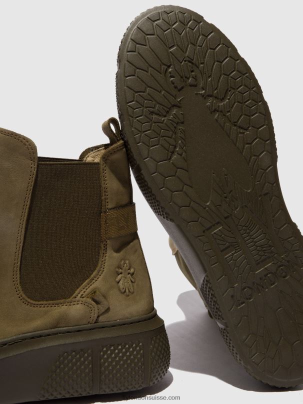 860NR228 bottines chelsea ebbe479 Fly London sorano militaire femmes