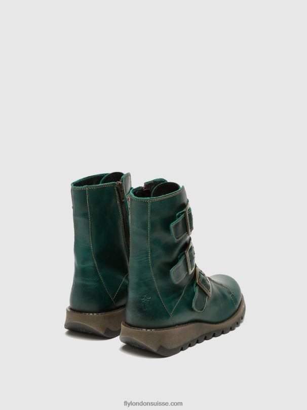 860NR264 bottines à boucle scop110 Fly London essence femmes