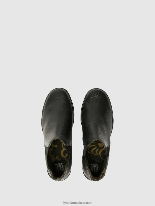 860NR281 bottines chelsea yoss Fly London noir femmes