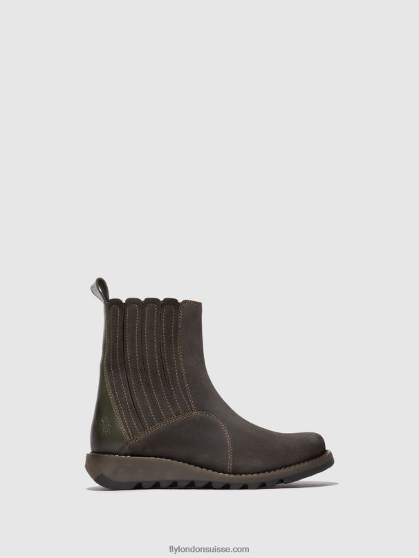 860NR40 bottines zippées suzy899 Fly London diesel femmes