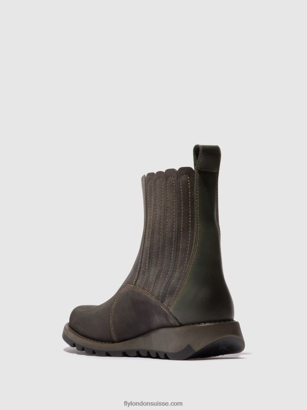 860NR40 bottines zippées suzy899 Fly London diesel femmes