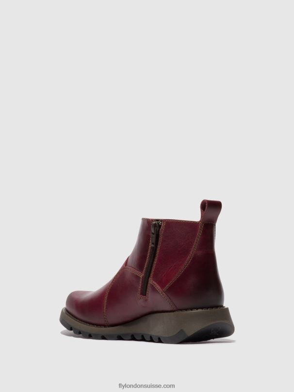 860NR46 bottines zippées sely918 Fly London violet femmes