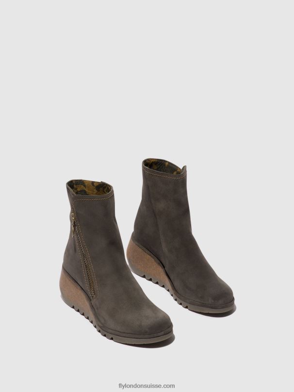 860NR50 bottines zippées nela407 Fly London diesel femmes