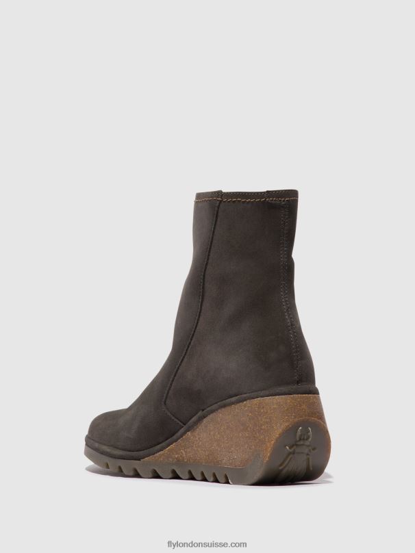 860NR50 bottines zippées nela407 Fly London diesel femmes