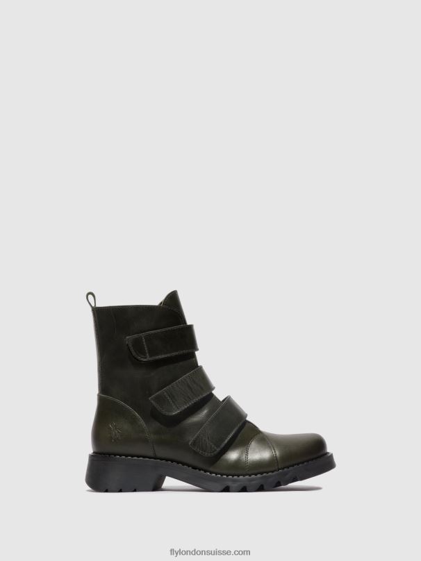 860NR76 bottines à scratch rach790 Fly London diesel (semelle noire) femmes