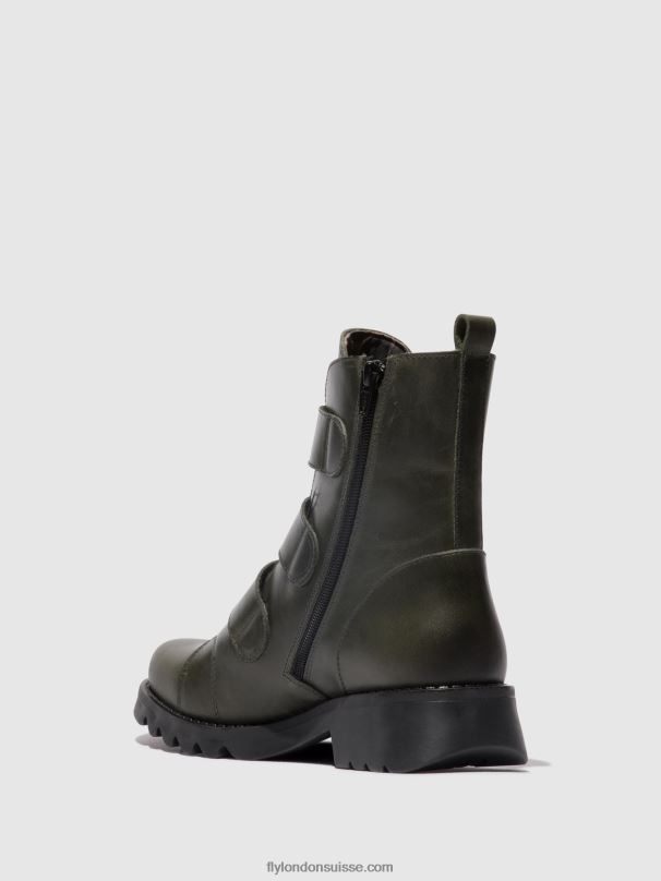 860NR76 bottines à scratch rach790 Fly London diesel (semelle noire) femmes