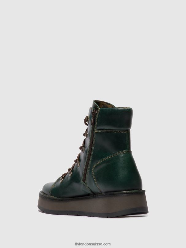 860NR89 bottines à lacets roxy094 Fly London essence femmes