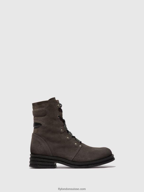 860NR99 bottines à lacets knot792 Fly London diesel femmes