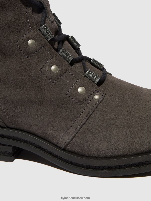 860NR99 bottines à lacets knot792 Fly London diesel femmes