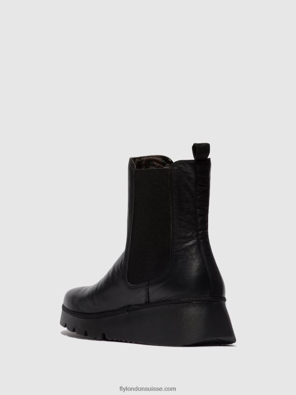 860NR9 bottines chelsea paty405 Fly London noir femmes