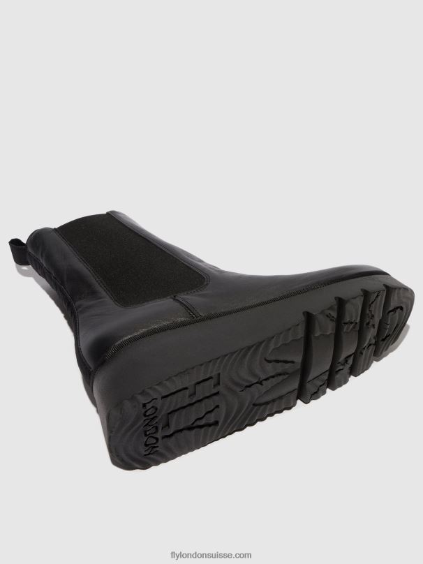860NR9 bottines chelsea paty405 Fly London noir femmes